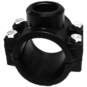 Aanboorzadel PP zonder RVS Verstevigingsring 40 mm x ½” 10 ATO